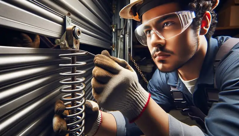 Garage Door Spring Repair — Baldwin