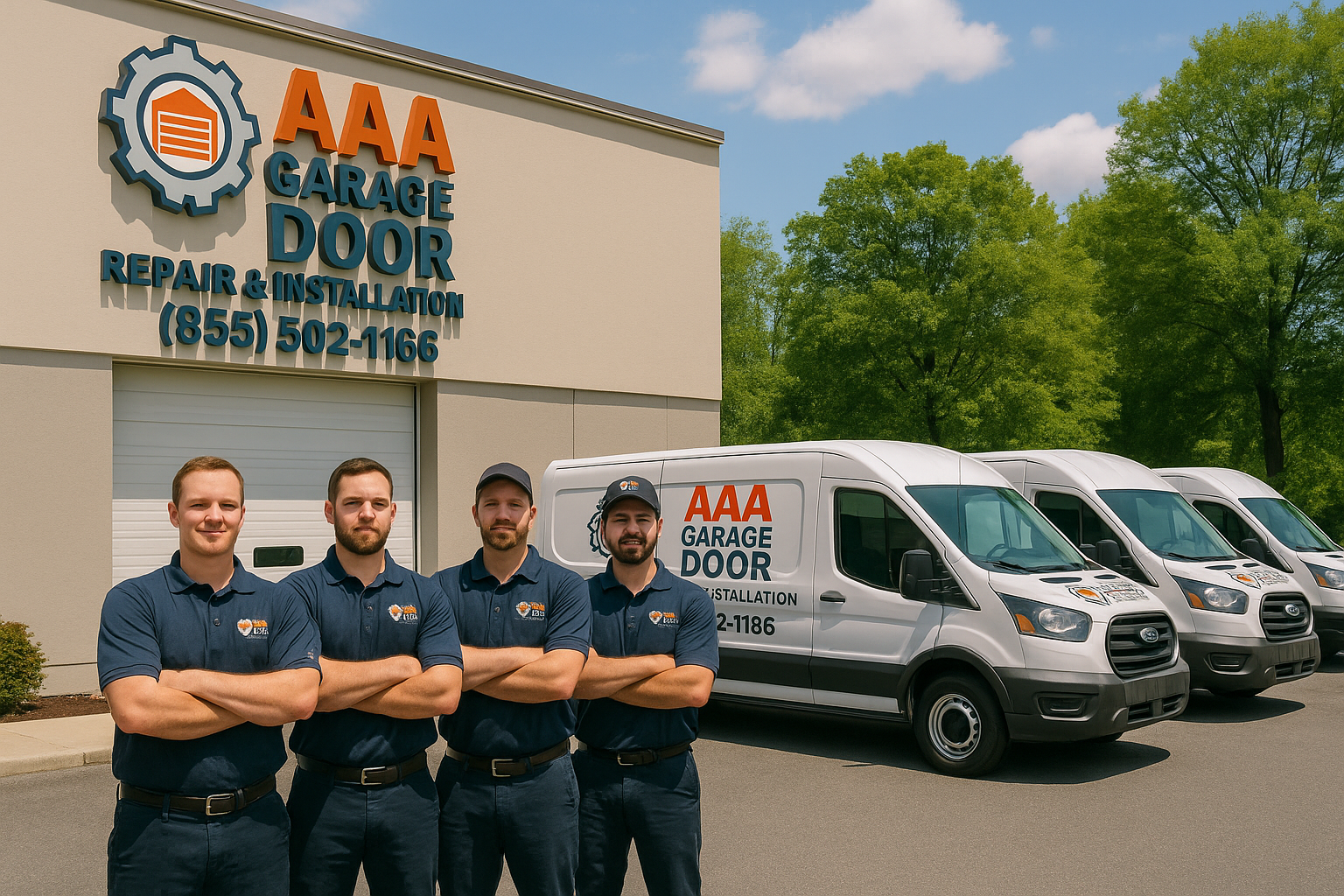 Professional garage door service in Woburn